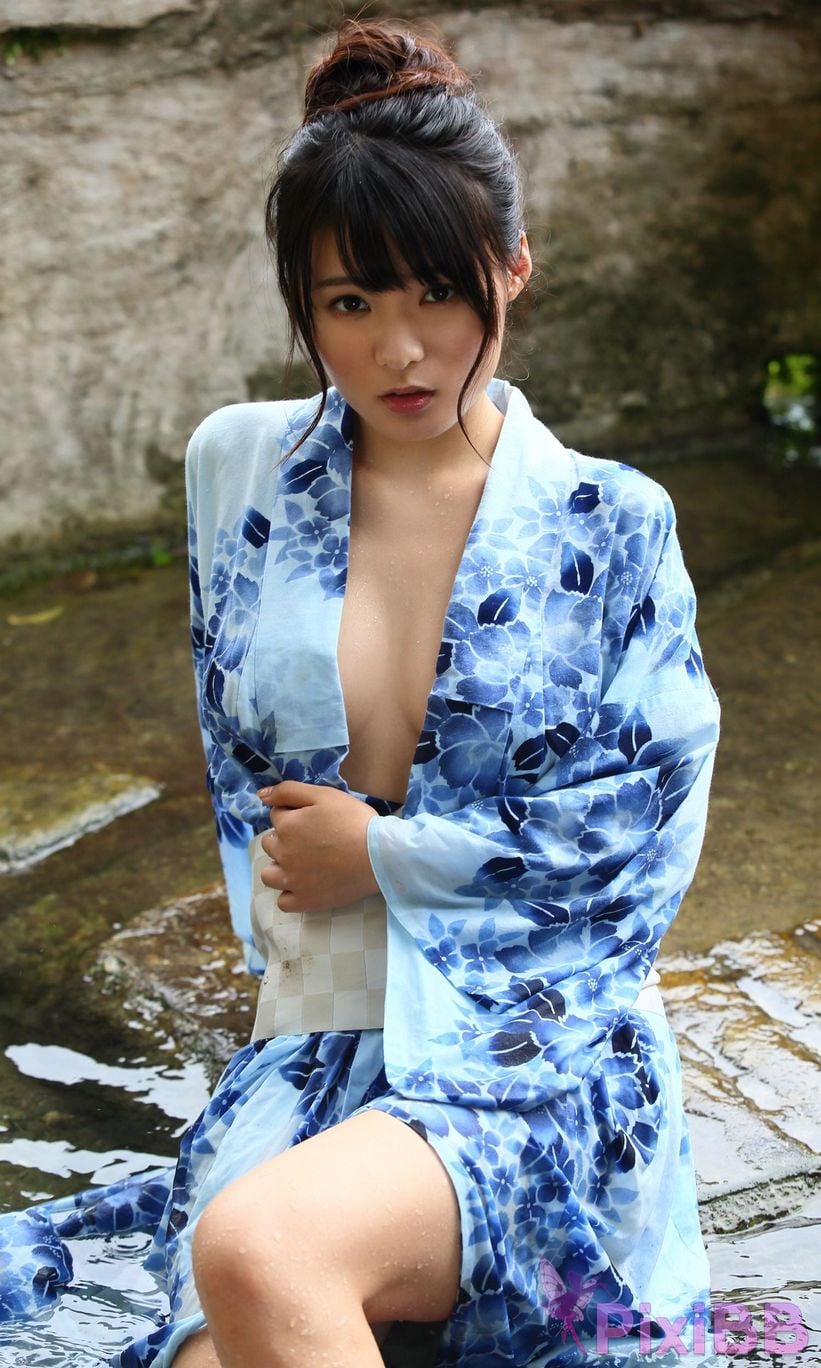 Japanese Idol Mizuki Hoshina Digital only weekly play PHOTO BOOK wet Become an adult PixiBB (21)